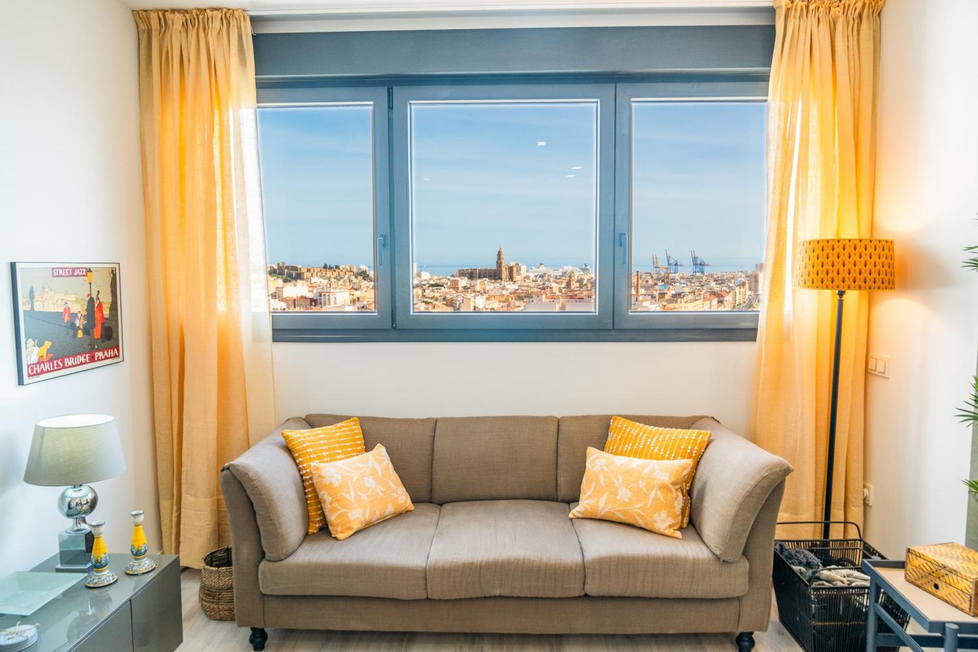 Ferienwohnung Malaga Tower View Exterior foto