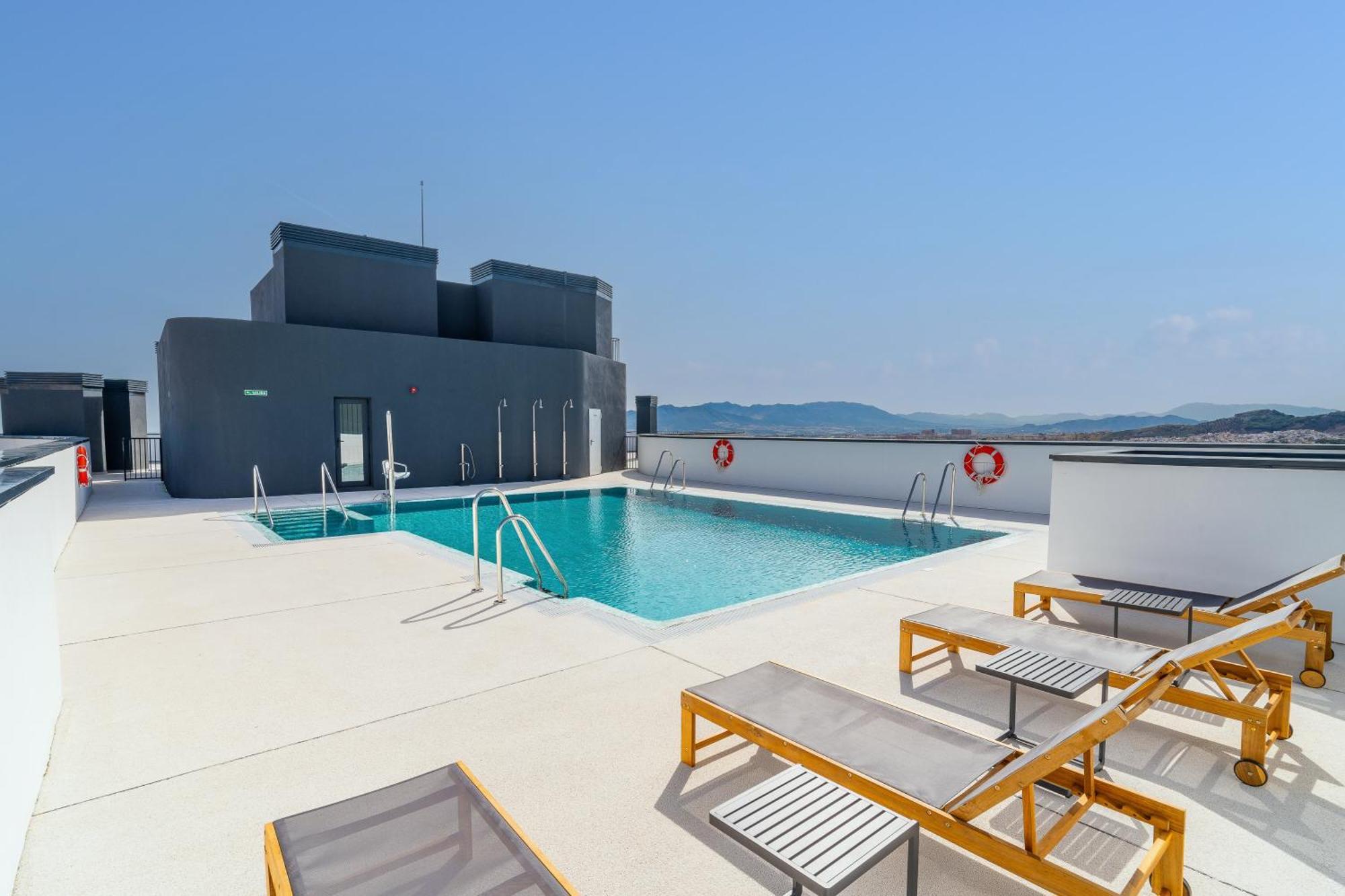 Ferienwohnung Malaga Tower View Exterior foto
