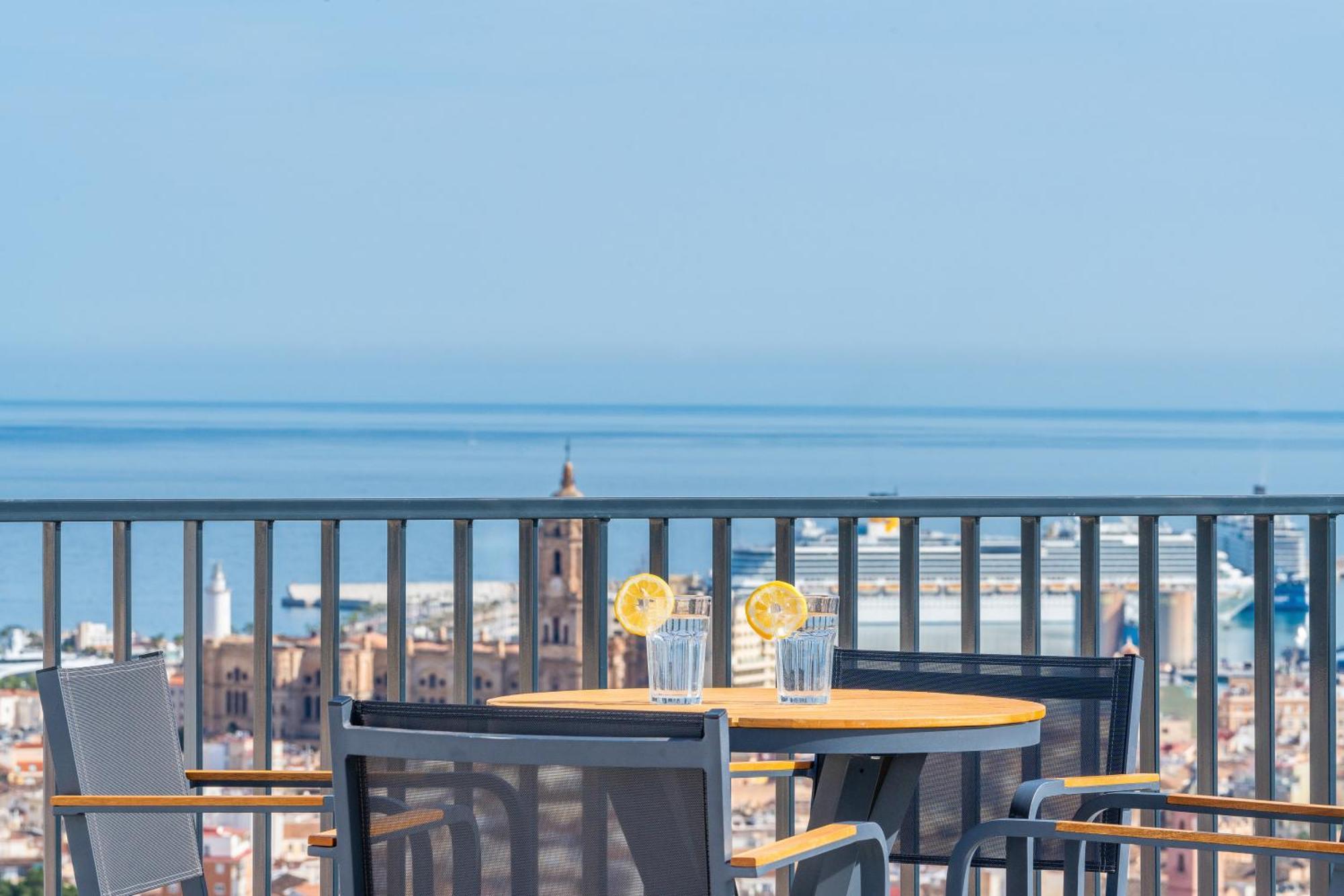 Ferienwohnung Malaga Tower View Exterior foto