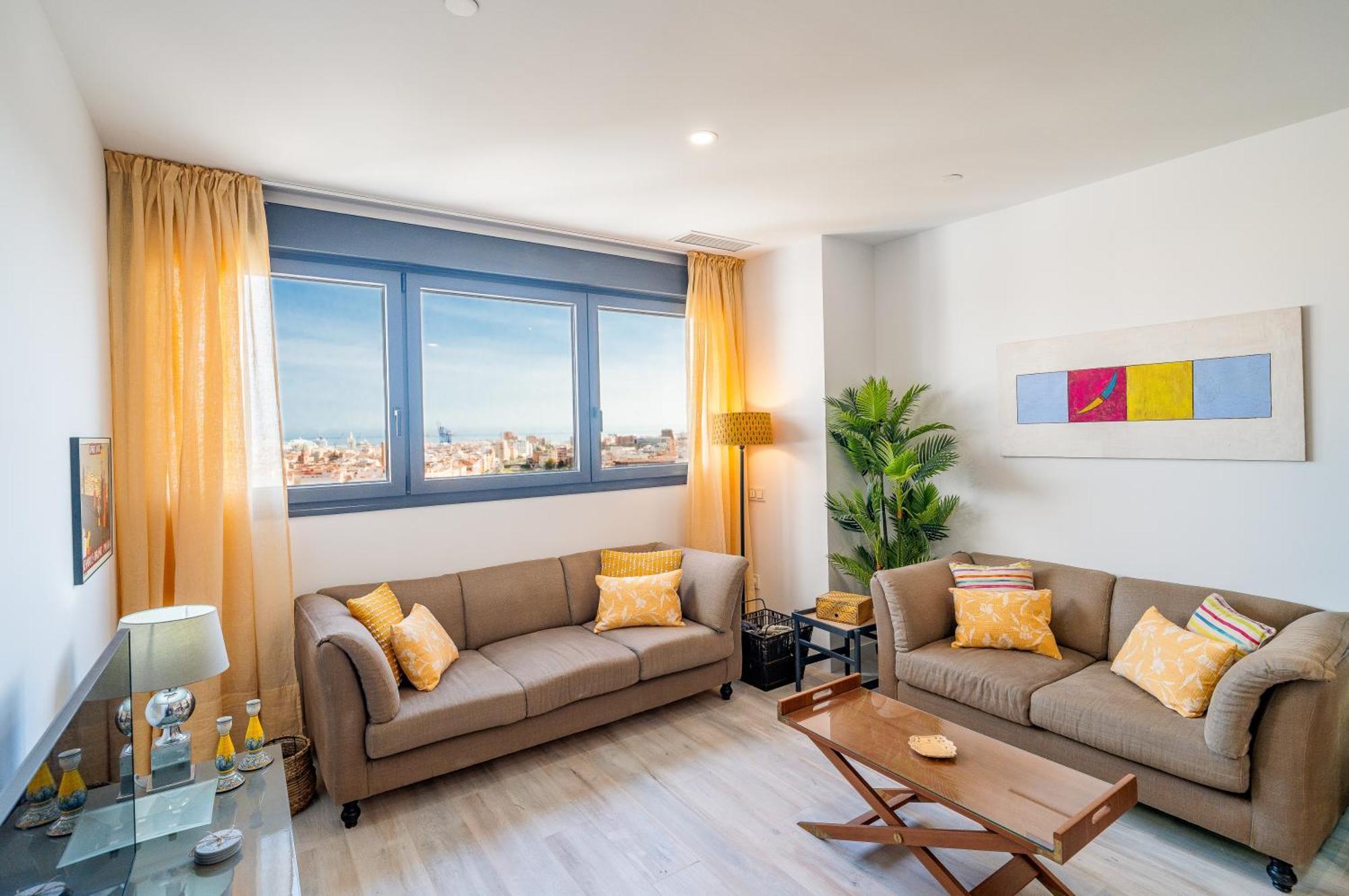 Ferienwohnung Malaga Tower View Exterior foto