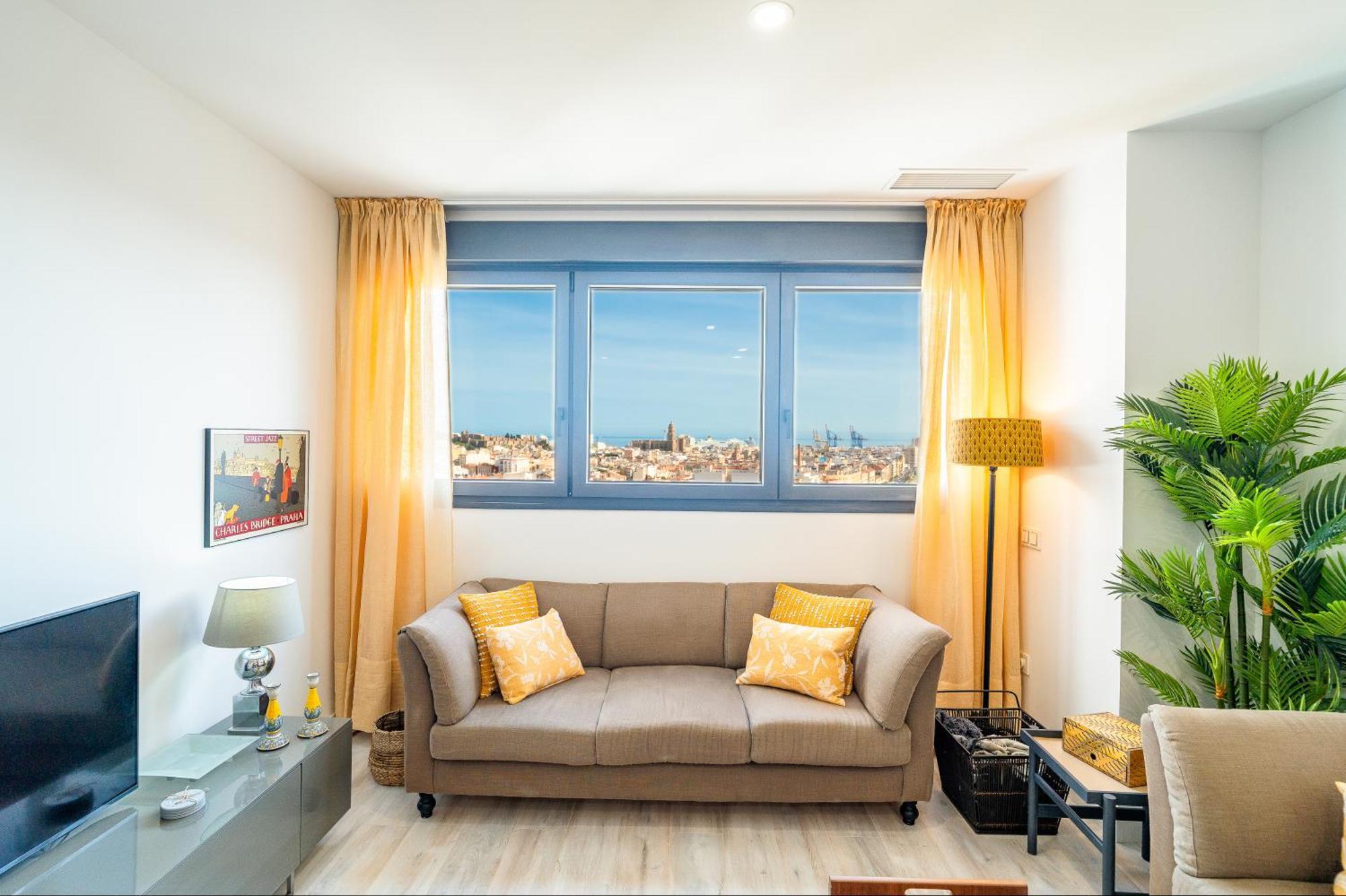 Ferienwohnung Malaga Tower View Exterior foto