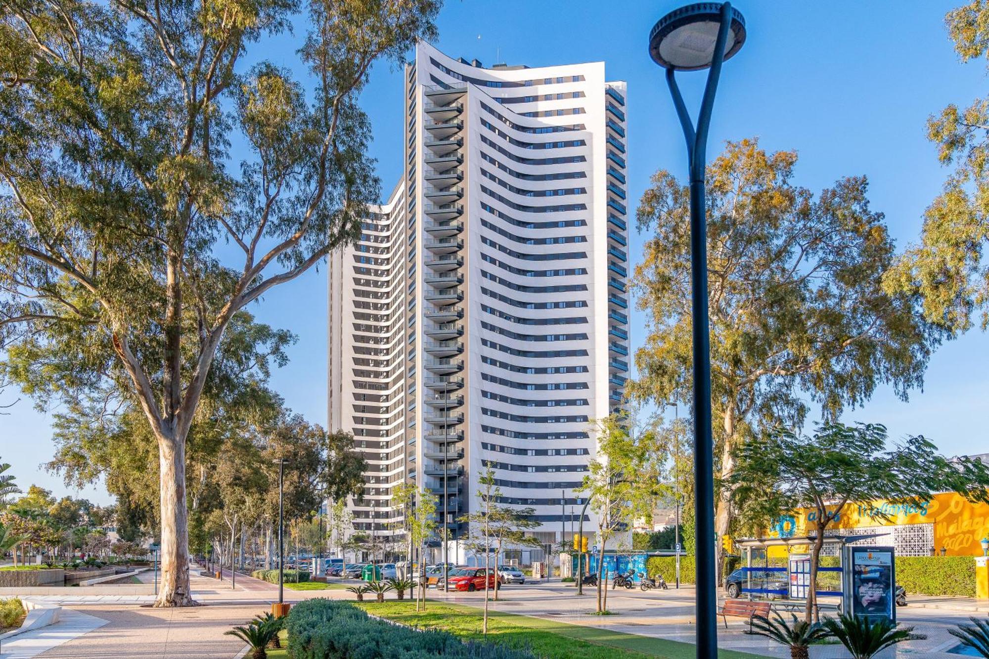 Ferienwohnung Malaga Tower View Exterior foto